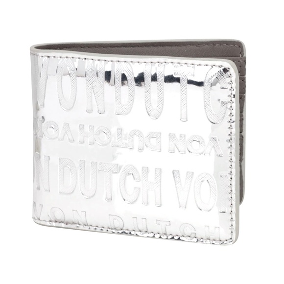 Von Dutch Other - Von Dutch Wallet Silver in Bag and Box
